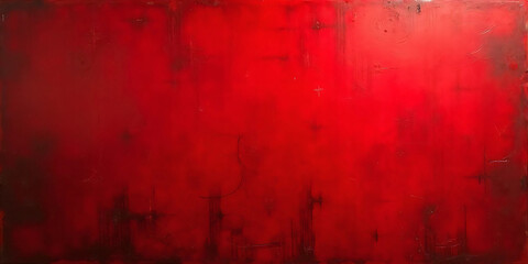 Abstract red triangles make for a striking background. Light. Grunge backgrounds. Graphic material.