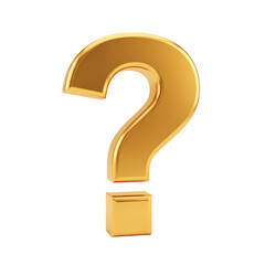 golden question mark