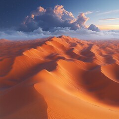 endless sand dunes
