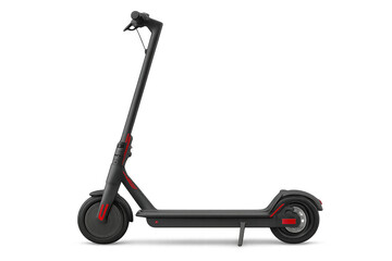 A sleek, modern electric scooter designed for urban commuting and convenient travel, featuring a durable frame and efficient wheels.