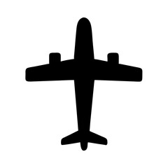 Obraz premium airplane icon vector art