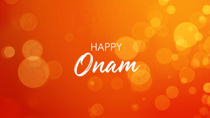 Onam Themed Background and Banners - Onam is Kerala's harvest festival celebrating King Mahabali's return, marked by floral designs (pookalam), feasts (Onasadya), boat races, and cultural festivities 