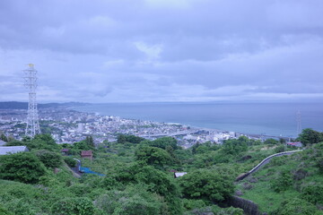 上から見た小田原