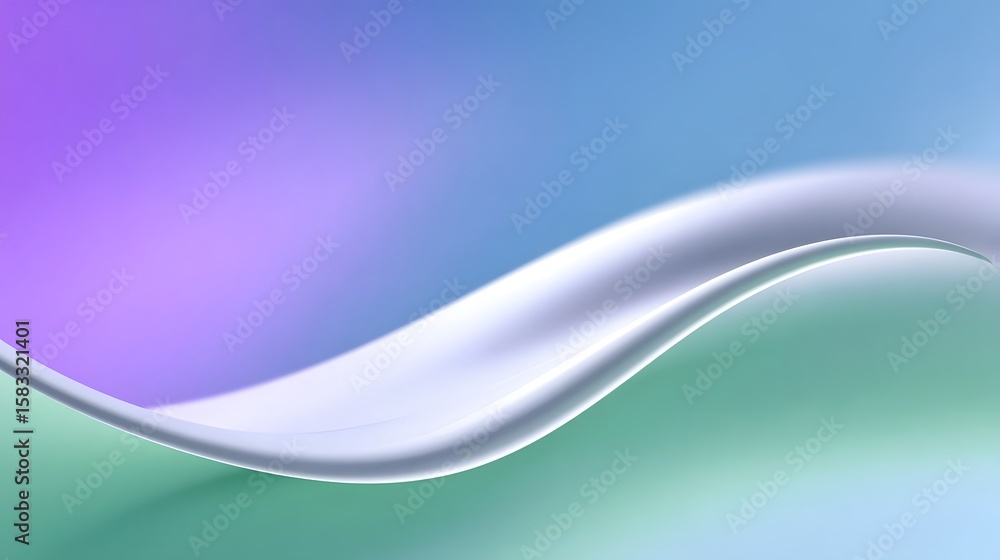 Aufkleber soft, flowing abstract background with gentle color gradient.