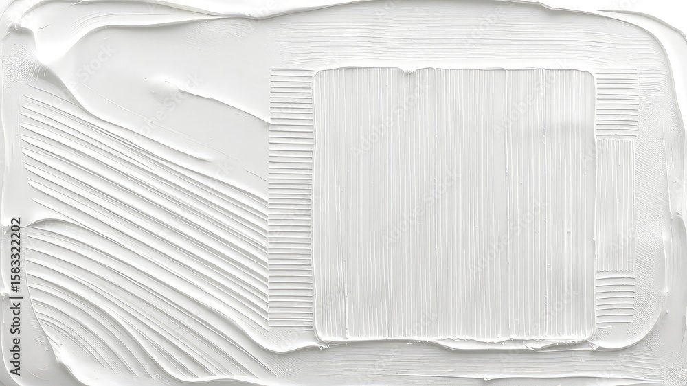 Aufkleber white texture background with varied strokes and patterns forming a modern and elegant composition