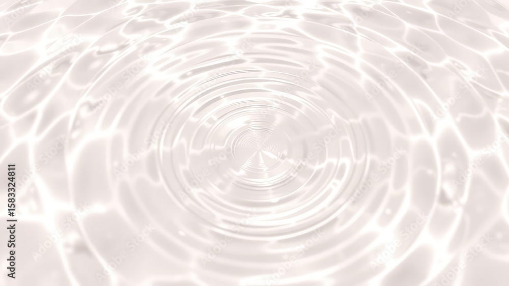 Aufkleber subtle luminous surface with concentric circles and delicate light patterns creating a calming and e