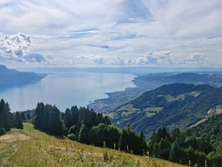 lake in the mountains
