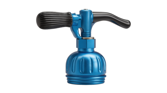 Air pump handle background isolated on a Transparent background, PNG file.