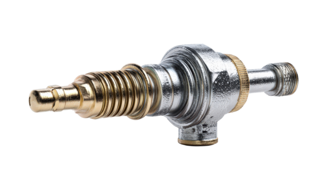 Air pump nozzle tip background isolated on a Transparent background, PNG file.