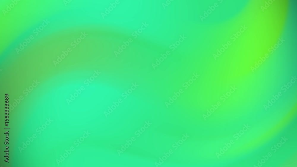 Poster vivid green gradient wave seamless abstract backdrop for dynamic designs , offering a vibrant and fl