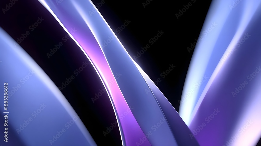 Poster dynamic and colorful abstract technology background