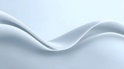 Elegant abstract waves with fluid curves and lines