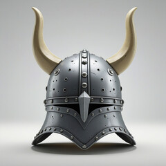 medieval knight helmet and sword