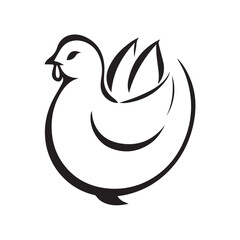 Vector illustration of a cute cartoon chick. Perfect for children's greeting card designs, educational materials, farm-themed posters, and kids’ decorations.