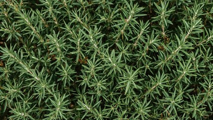 Vast rosemary bush. Aromatic and wholesome spice for gourmet meals