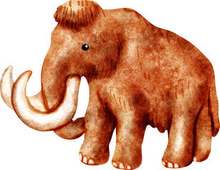 watercolor mammoth