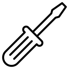 Screwdriver  Icon Element For Design