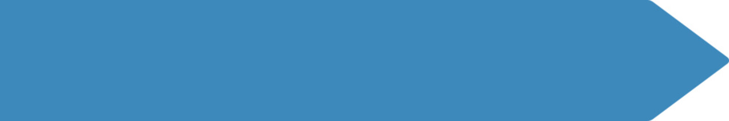 Vector illustration of a rectangle shape template with blue color