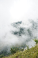 clouds in the mountains, Italy