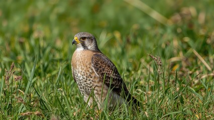Bird of prey known as Falcon