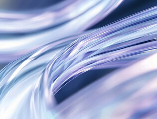 Blue and purple glowing rays of light radiating in abstract pattern, background