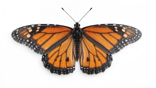 A photograph featuring a butterfly layered with binary digits