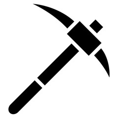 Pickaxe  Icon Element For Design