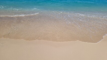 beach sea sand  pebvles background  from egramnoi beach greece