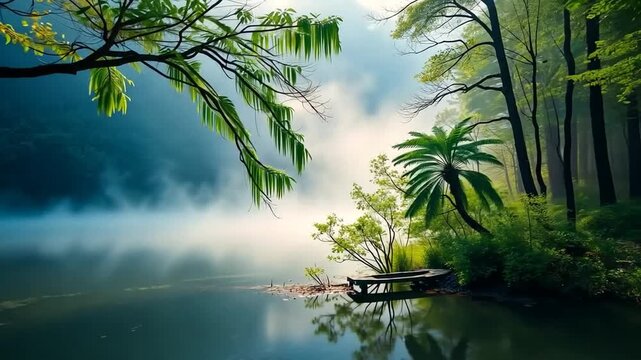tropical forest in thailand