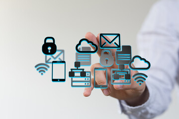 Cloud storage, data security, network infrastructure, and mobile access.  Reliable and efficient.
