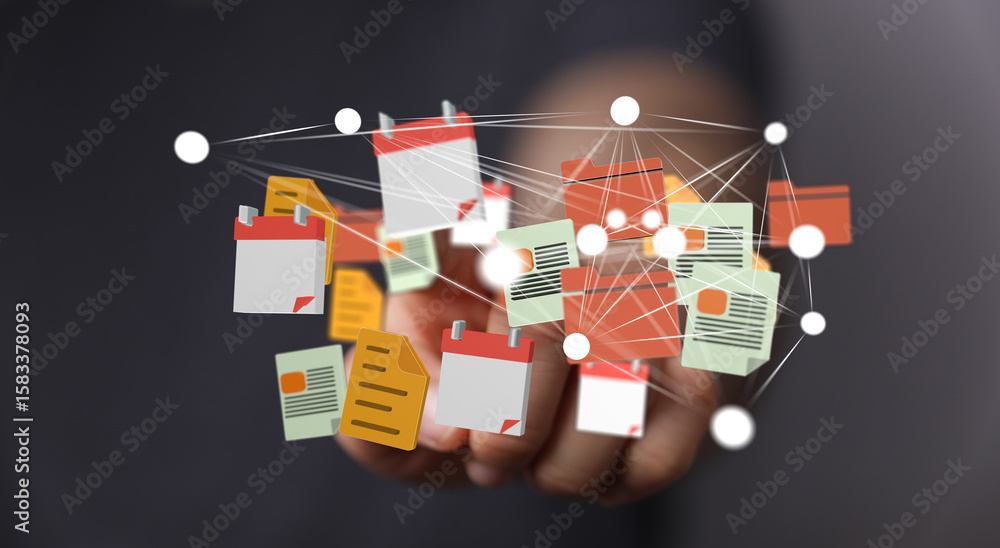 Poster seamlessly organize your digital files and schedule appointments. boost productivity with efficient 