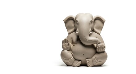 illustration of Lord Ganpati for Ganesh Chaturthi festival of India, Ganesh chaturthi for greeting,card, poster background.