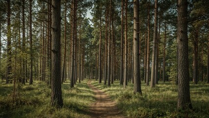 Mystical Woodland in a Fairy Tale Setting