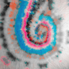 Tie Dye Spiral Art. Round Dyed Print. Round Dyed Background. Blue Swirl Background. Colorful Tiedye Texture. Tie Dye Round Swirl. Dirty Vector Mandala. Pink Seamless Batik. Spiral Brush Tie Dye.