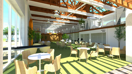 interior of restaurant