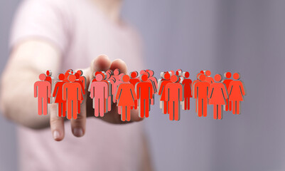 Image depicting diverse group of people. Ideal for business networking, teamwork, and community...