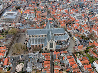 Aerial View The Grote Kerk
