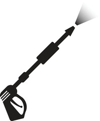 Pressure washer gun logo template