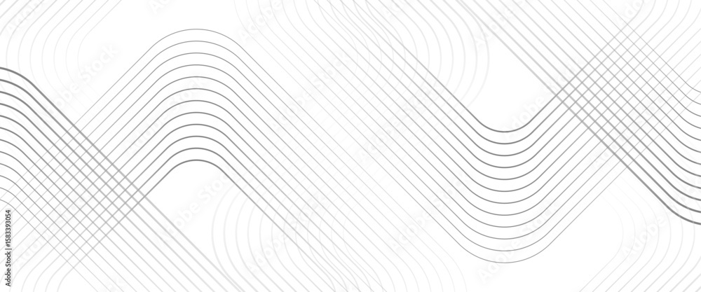Poster vector abstract technology concept geometric dynamic lines pattern