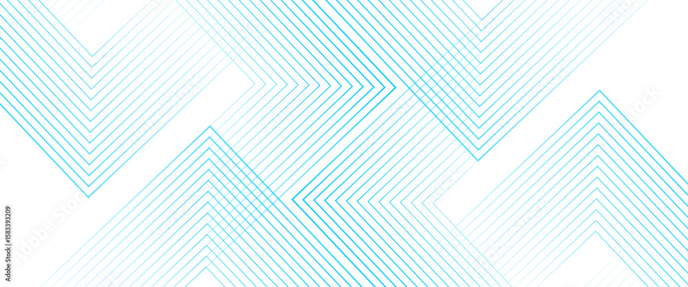 Poster vector minimal technology concept geometric line square background