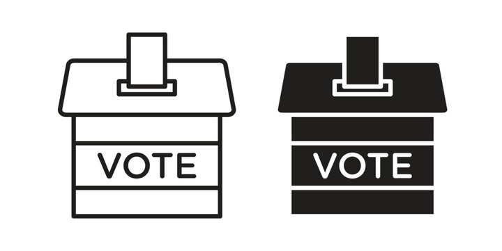 Referendum icon vector illustration. Flat design. Graphic design vector symbols.