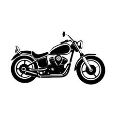 Obraz premium Vintage Monochrome Motorcycle Classic Vintage Motor 