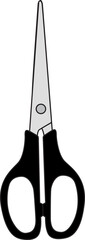 old scissors illustration