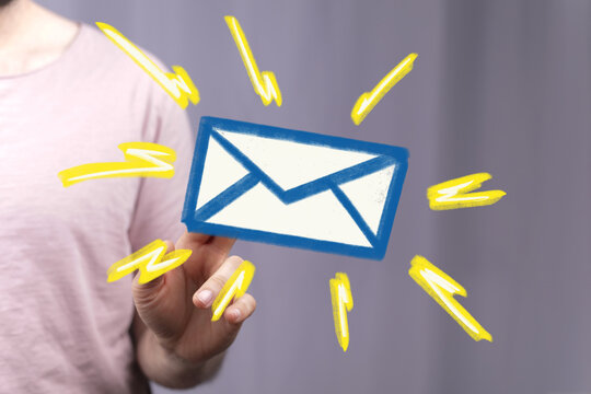 Quick email delivery, instant messaging, digital communication.  Modern technology.