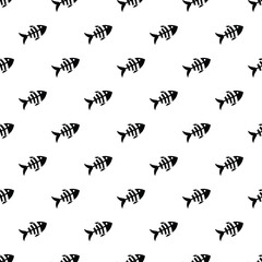 seamless pattern of fish for background, greeting card, packaging, texture, fabric pattern, wallpaper, wall decoration
