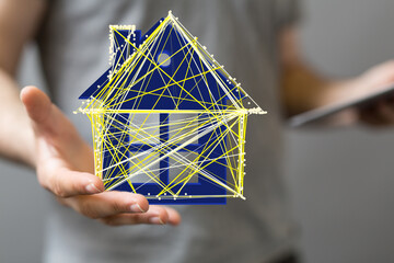Future of housing, smart home technology, network connectivity, IoT, home automation.