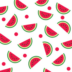 watermelon clipart on white background
