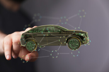 Explore the future of driving with smart car technology.  Digital vehicle innovation for a safer,...