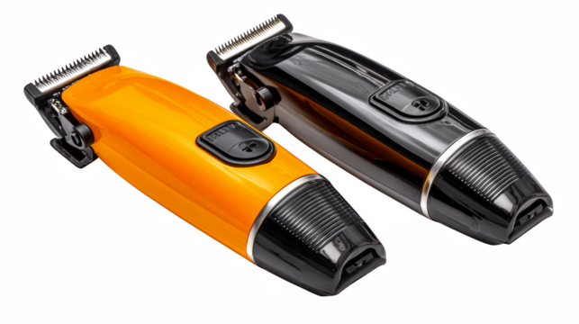 electric shaver on white background - Powered by Adobe