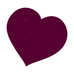red heart symbol love vector icon on white back round